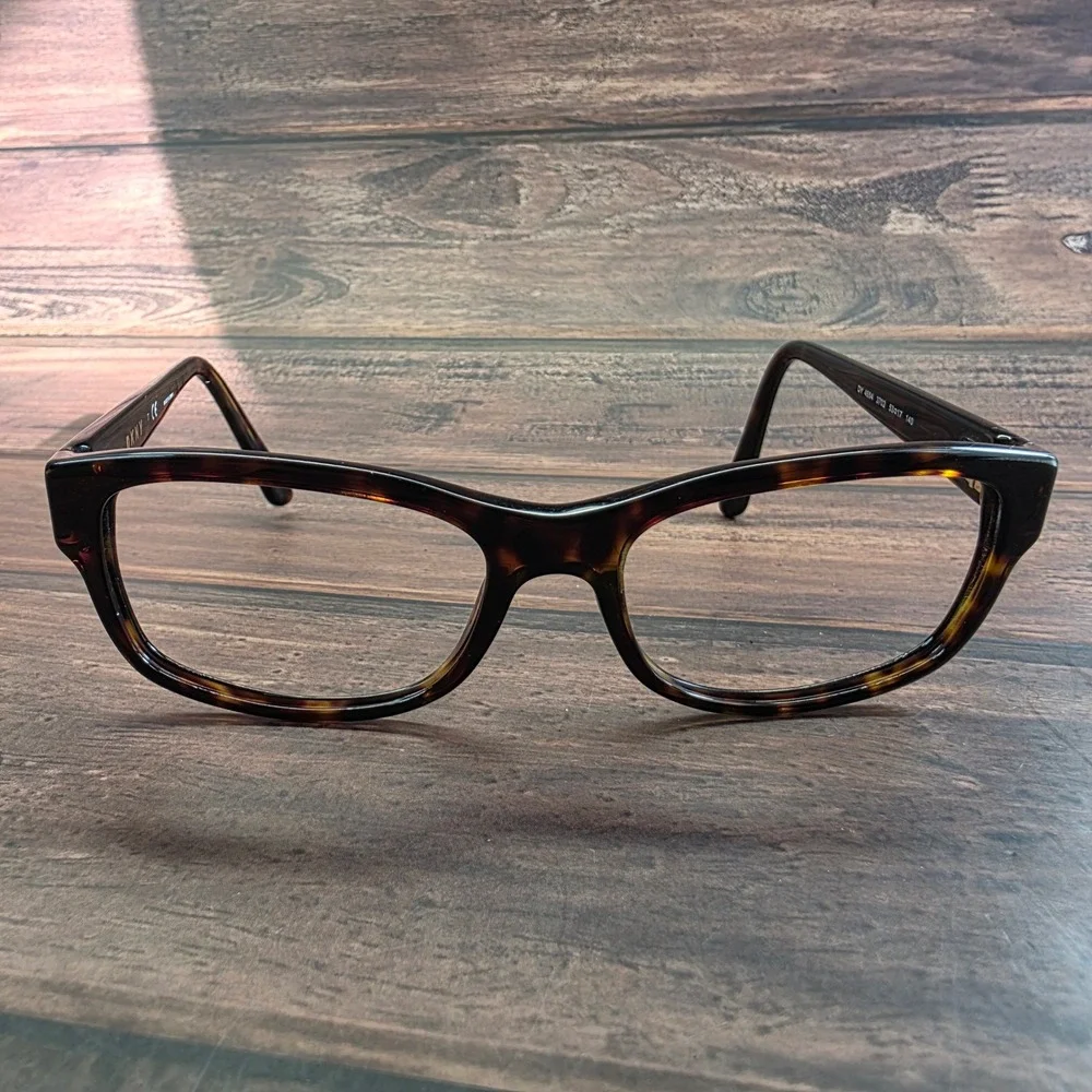 DKNY‎ DY 4684 3702 Dark Tortoise Shell Rectangular Eyeglasses Frames 53-17-140